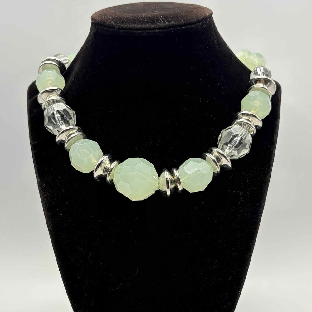 Green & Silver Necklace